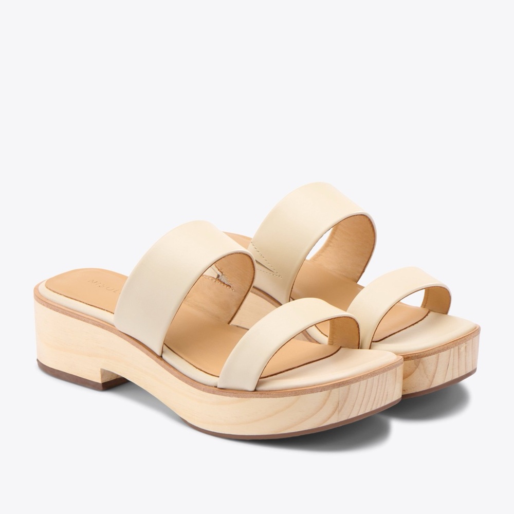 Nisolo Ellie All-Day Clog | Sustainable Leather | Like New | Sz 8